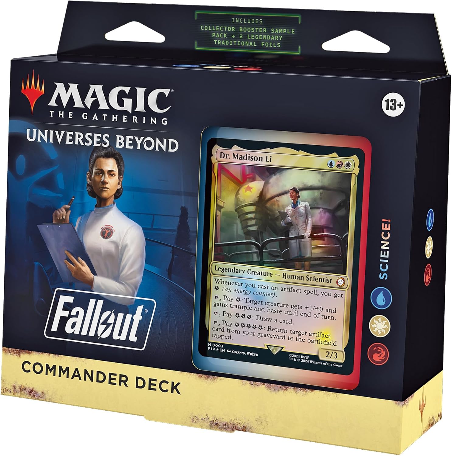 Magic The Gathering Fallout Commander Deck Science! Display – Just Dingers